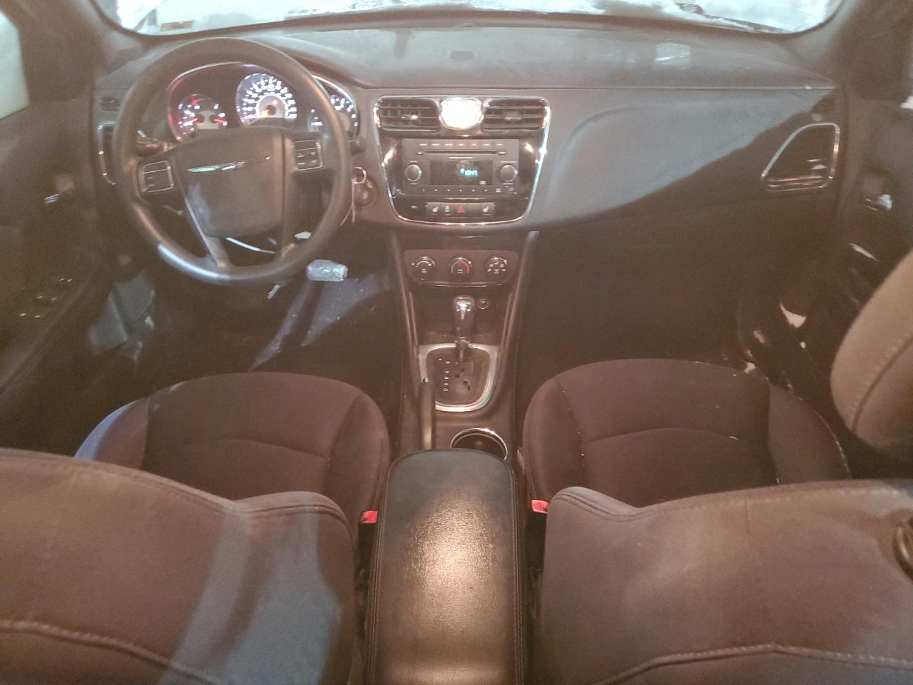 2012 Chrysler 200 VIN 1C3CCBAG6CN321502 Copart auction photo, side damage thumbnail 8