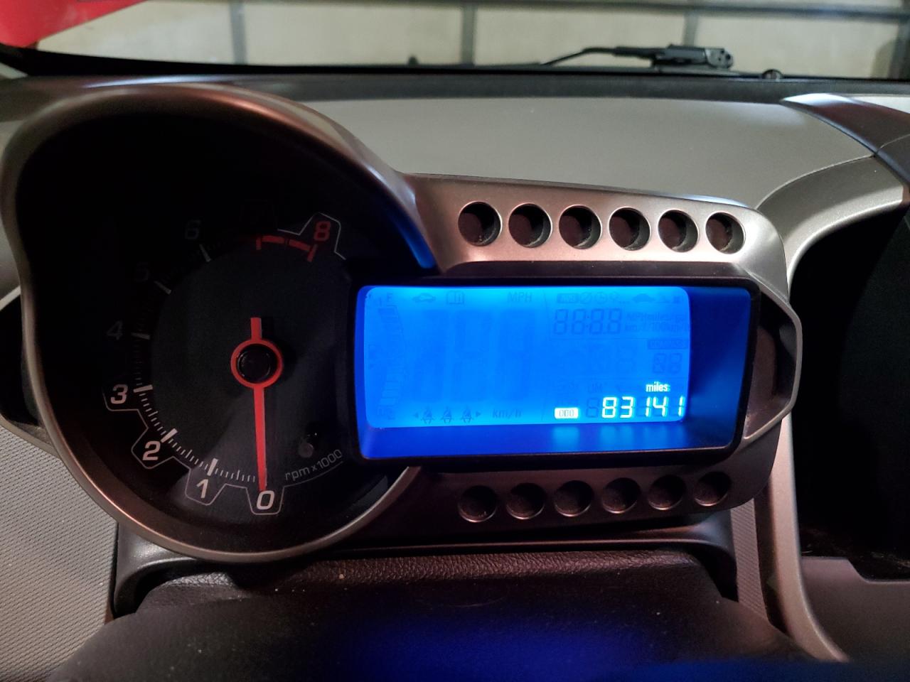 2012 Chevrolet Sonic VIN 1G1JC5SH8C4142386 Copart auction photo, rear end / minor dent/scratches damage thumbnail 9