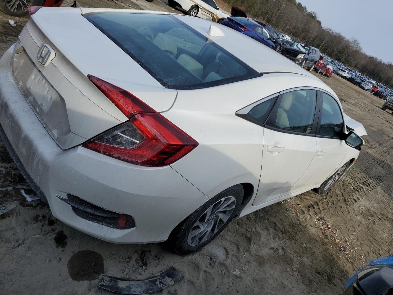 2017 Honda Civic VIN 19XFC2F77HE226010 Copart auction photo, all over / front end damage thumbnail 3