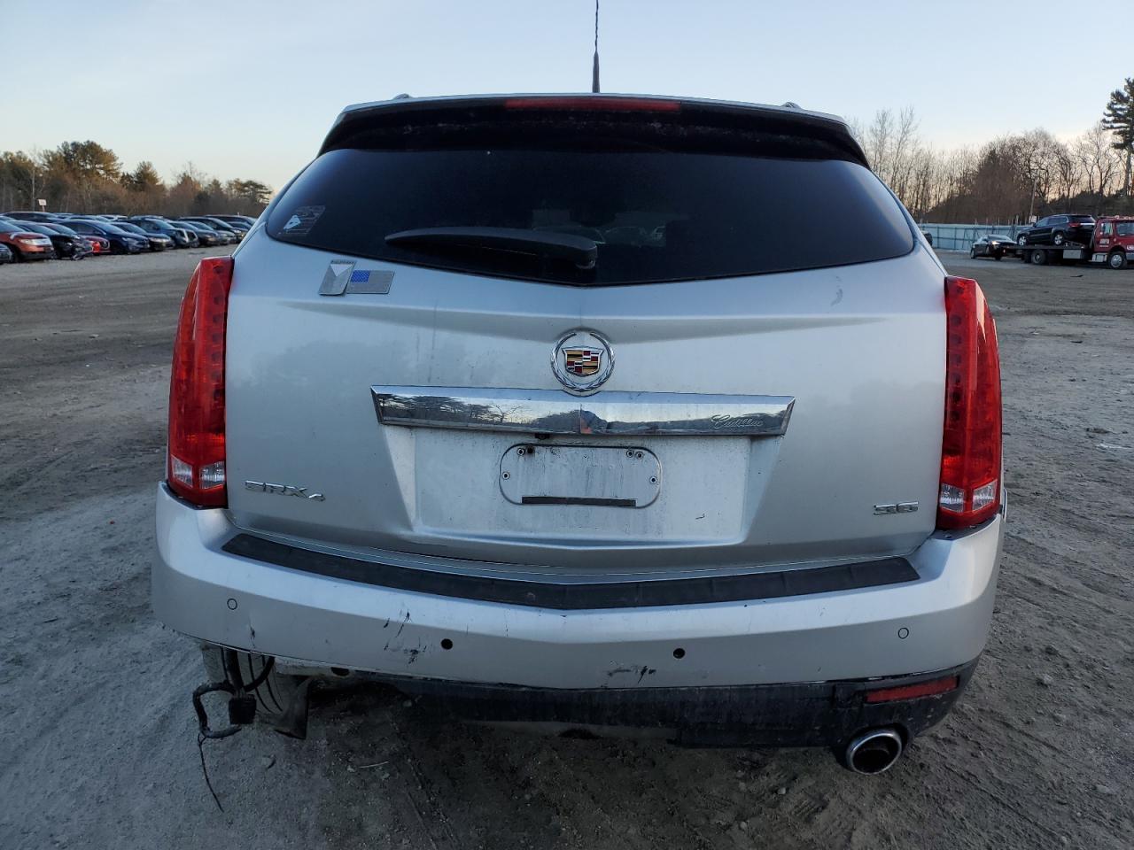 2014 Cadillac SRX VIN 3GYFNFE33ES584759 Copart auction photo, rear end damage thumbnail 6