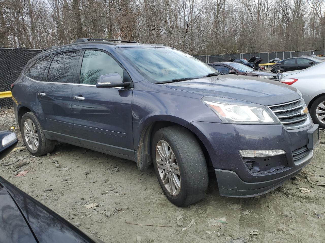 2013 Chevrolet Traverse VIN 1GNKRGKD8DJ131076 Copart auction photo, undercarriage / mechanical damage thumbnail 4