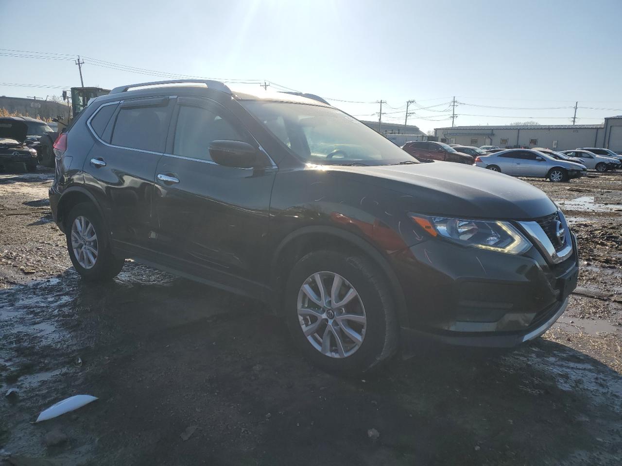 2017 Nissan Rogue VIN 5N1AT2MV5HC783786 Copart auction photo, all over damage thumbnail 4