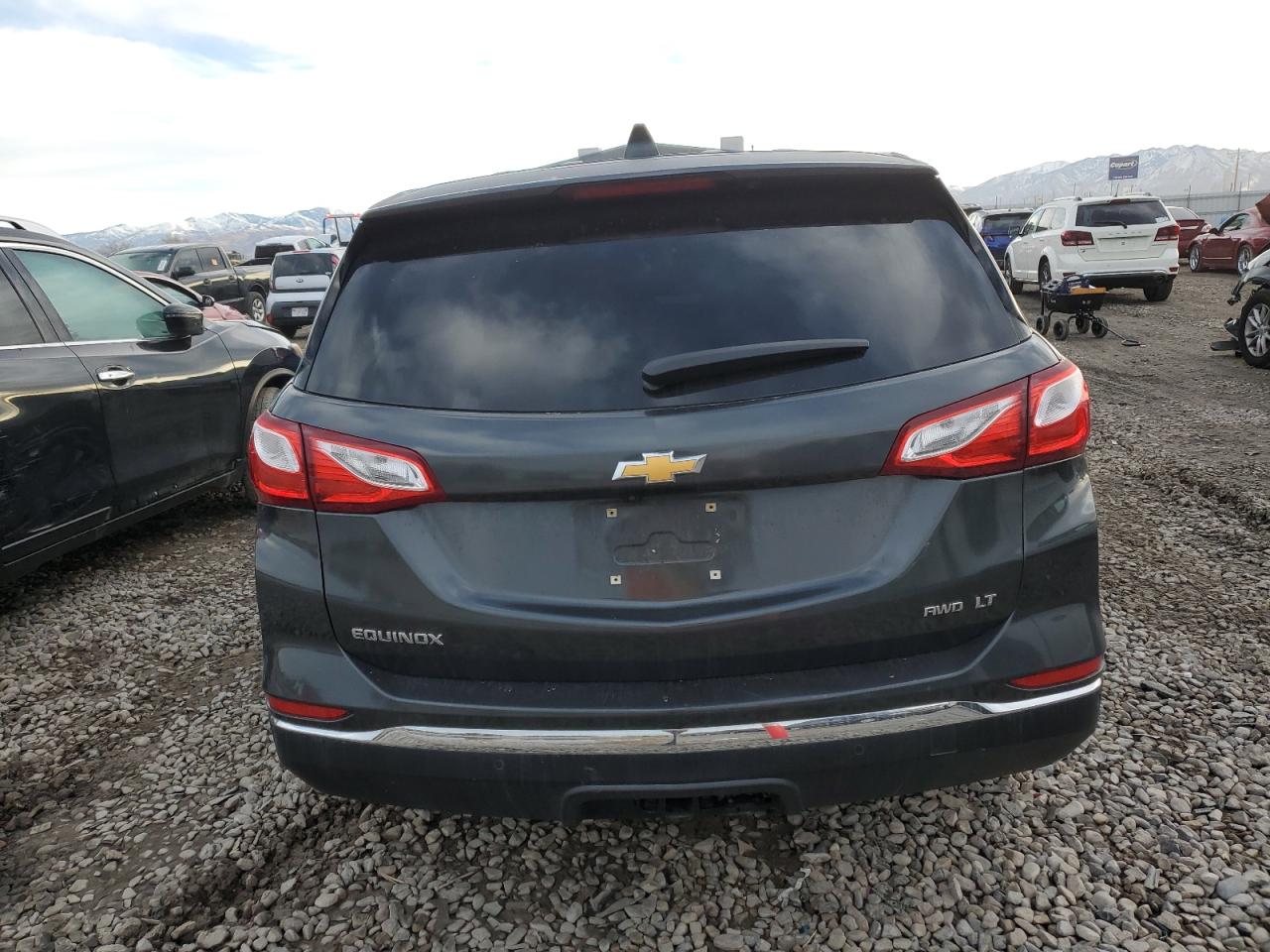 2018 Chevrolet Equinox VIN 3GNAXSEV8JS512915 Copart auction photo, front end / side damage thumbnail 6