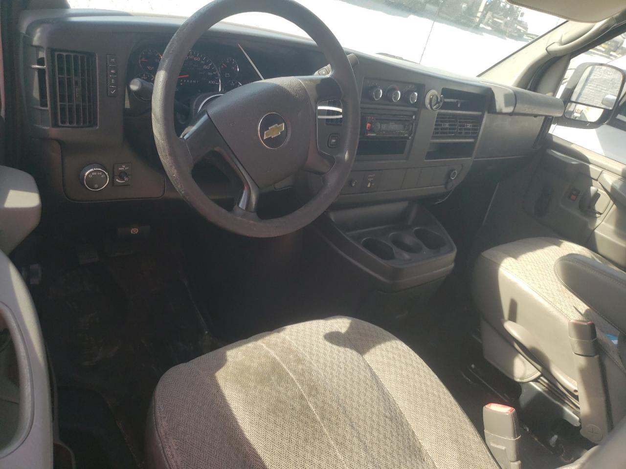 2013 Chevrolet Express VIN 1GCWGFFA2D1115708 Copart auction photo, side / rear end damage thumbnail 8
