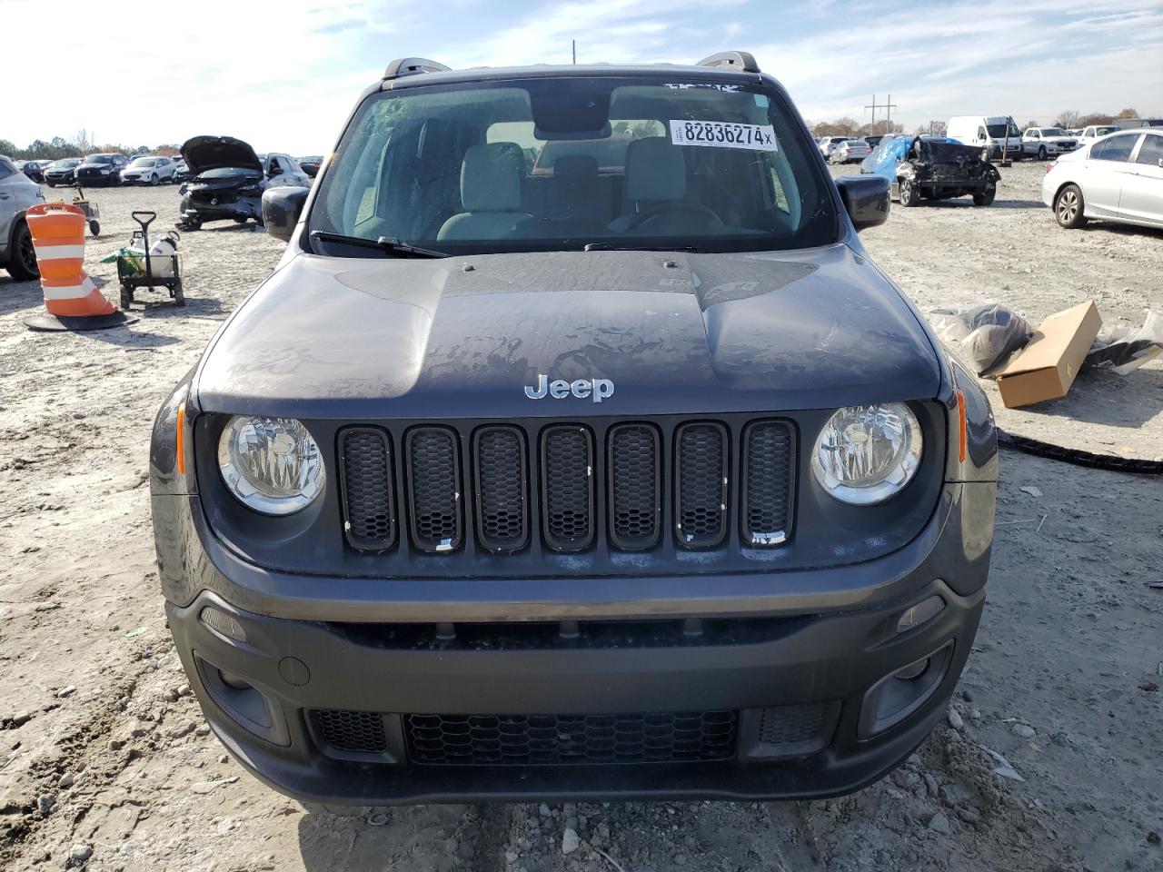 2018 Jeep Renegade VIN ZACCJABB3JPH22511 Copart auction photo, front end damage thumbnail 5