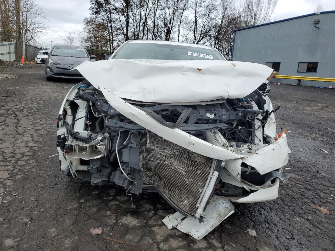 2018 Honda Civic VIN 2HGFC2F74JH570826 Copart auction photo, front end / undercarriage damage thumbnail 5