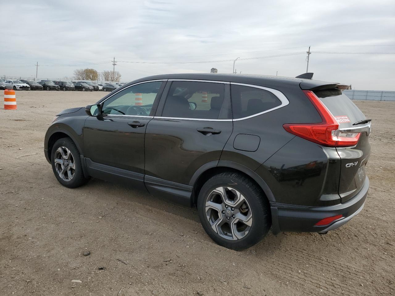 2017 Honda CR-V VIN 2HKRW2H58HH617999 Copart auction photo, side damage thumbnail 2