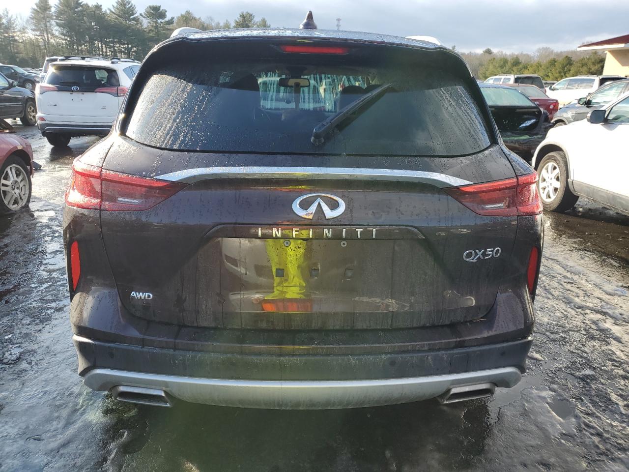 2020 Infiniti QX50 VIN 3PCAJ5M30LF104190 Copart auction photo, front end / minor dent/scratches damage thumbnail 6