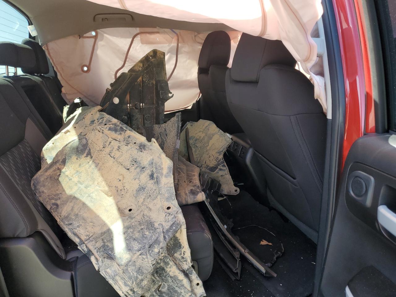 2021 Toyota Tundra VIN 5TFDY5F13MX962684 Copart auction photo, front end / rear end damage thumbnail 10