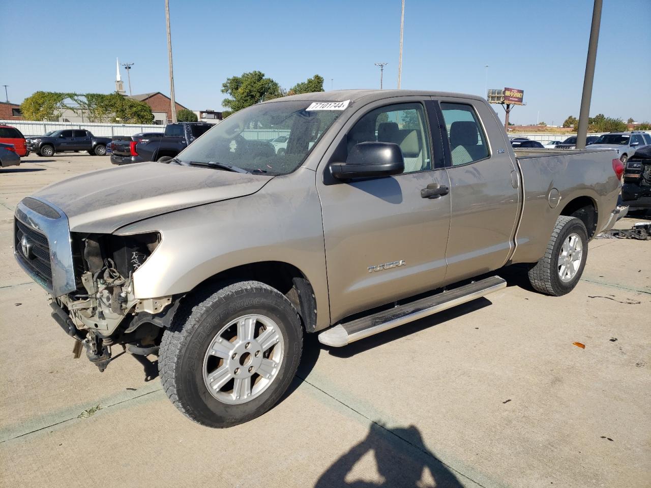 2007 Toyota Tundra VIN 5TFRU54187X004651