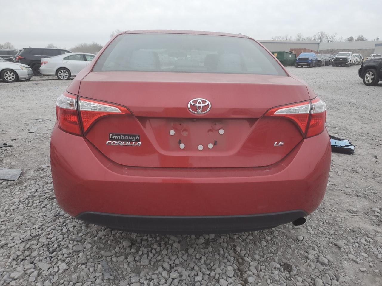 2016 Toyota Corolla VIN 2T1BURHE8GC601996 Copart auction photo, front end damage thumbnail 6
