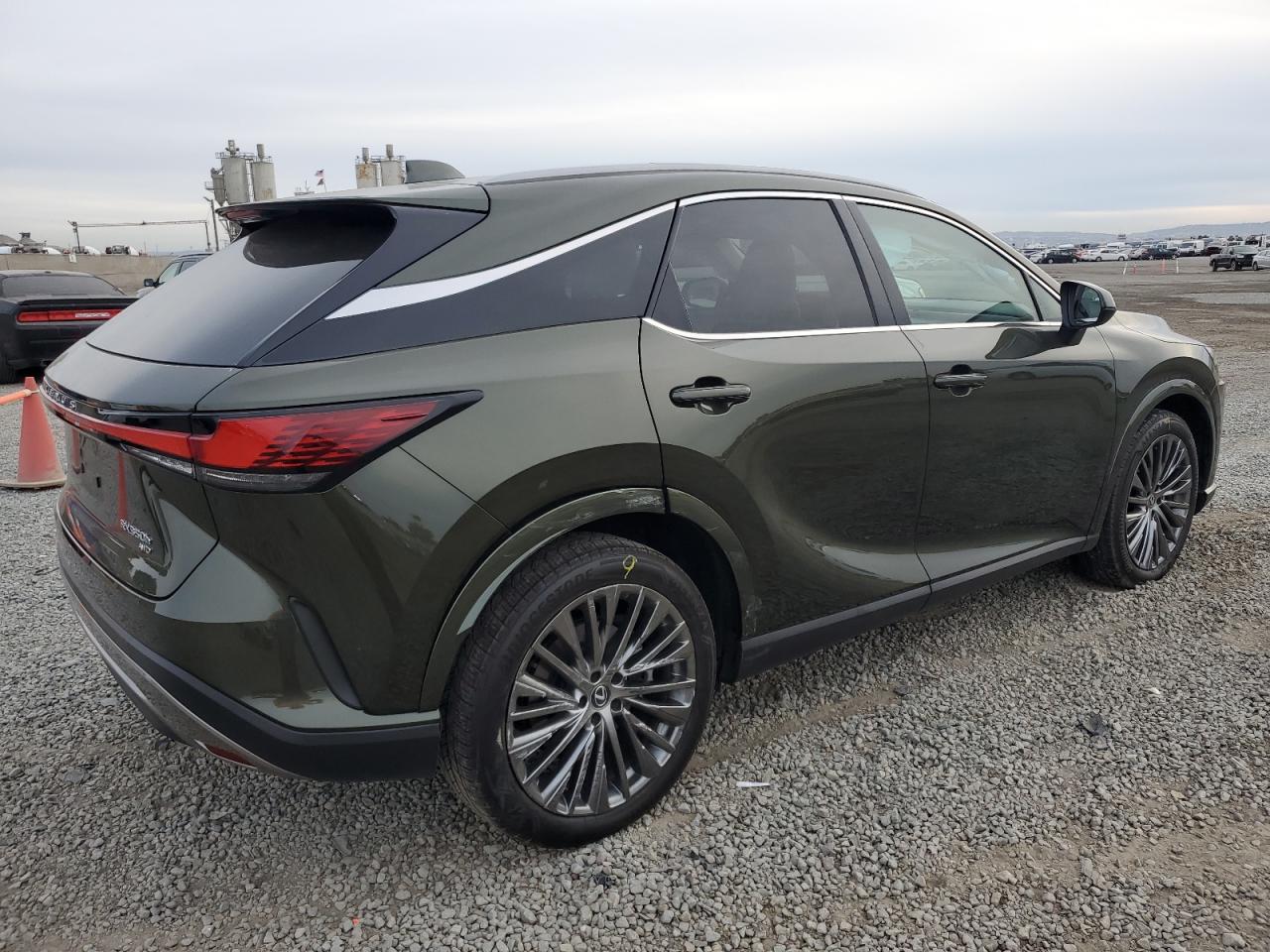 2023 Lexus RX VIN 2T2BBMCA3PC001802 Copart auction photo, side damage thumbnail 3