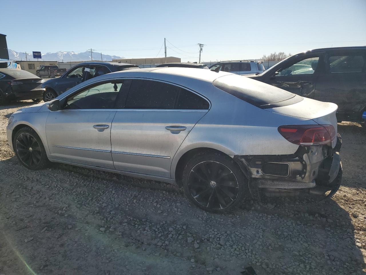 2013 Volkswagen Passat CC VIN WVWHU7AN1DE500302 Copart auction photo, rear end damage thumbnail 2