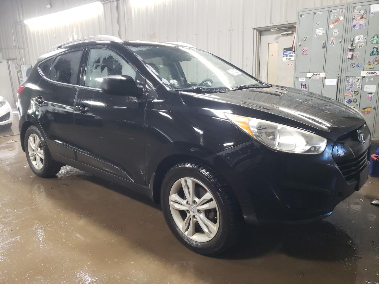 2010 Hyundai Tucson VIN KM8JUCAC2AU070544 Copart auction photo, side damage thumbnail 4