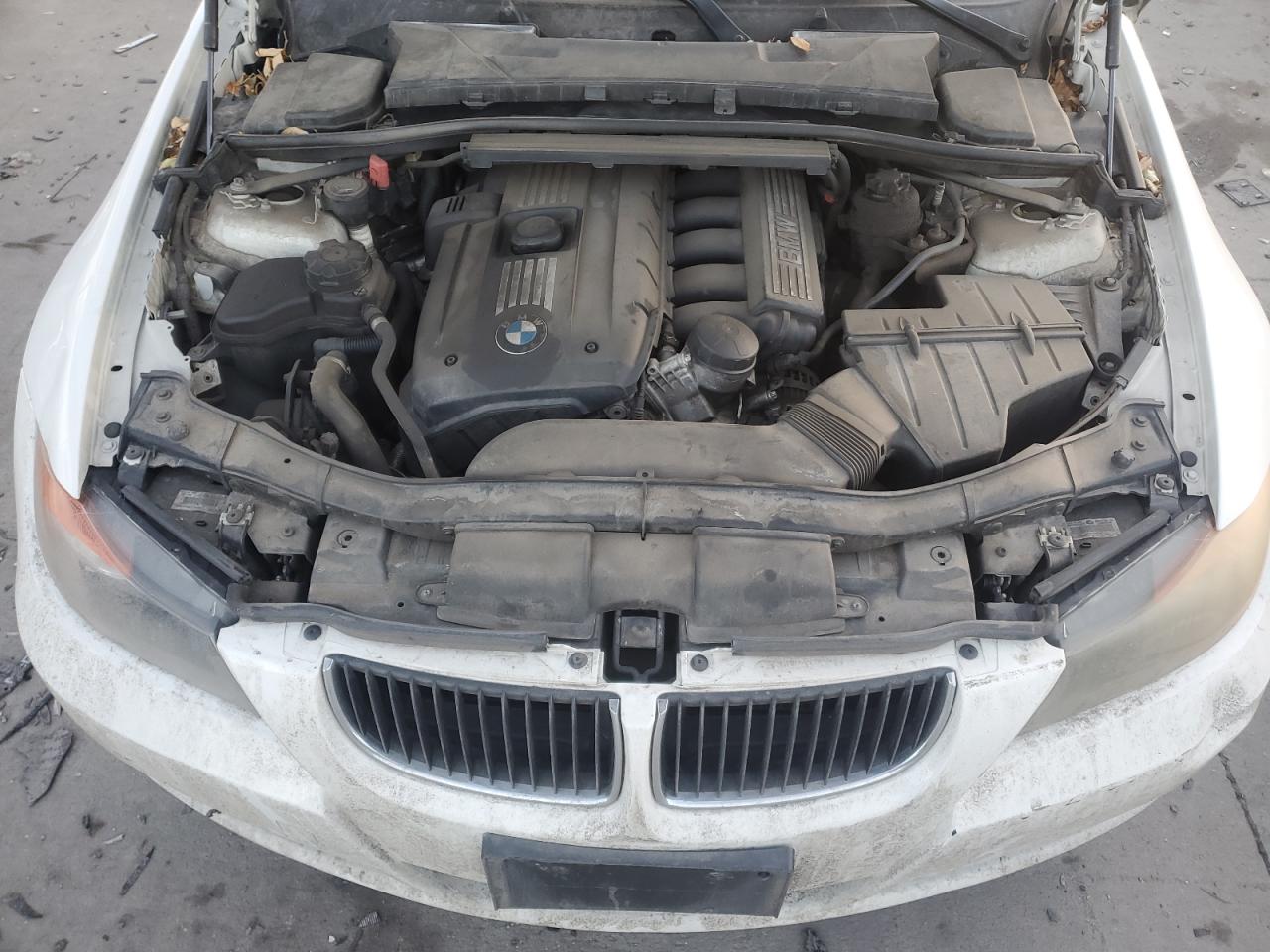 2008 BMW 3er VIN WBAVC535X8F009036 Copart auction photo, rear end / undercarriage damage thumbnail 11