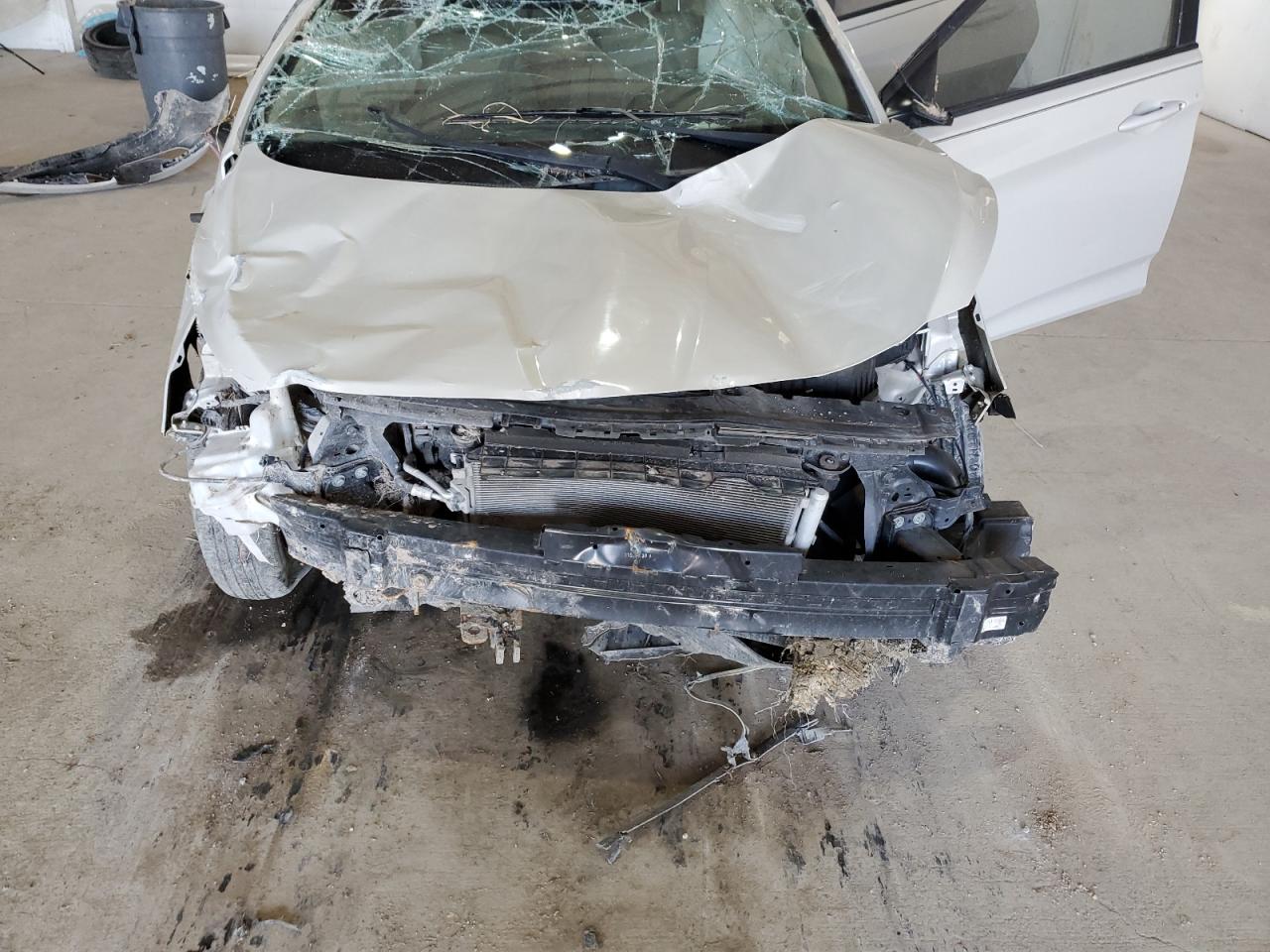 2016 Hyundai Accent VIN KMHCT4AE9GU048603 Copart auction photo, front end / all over damage thumbnail 11