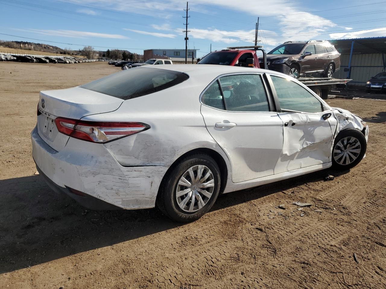 2018 Toyota Camry VIN 4T1B11HKXJU534310 Copart auction photo, all over damage thumbnail 3
