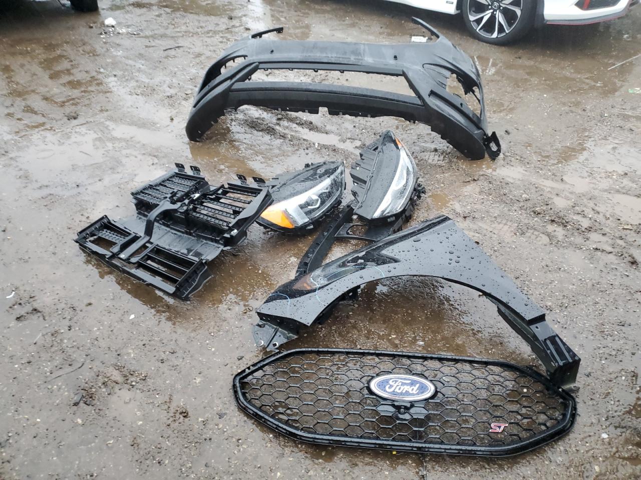 2020 Ford Edge VIN 2FMPK4AP7LBB09131 Copart auction photo, front end damage thumbnail 12