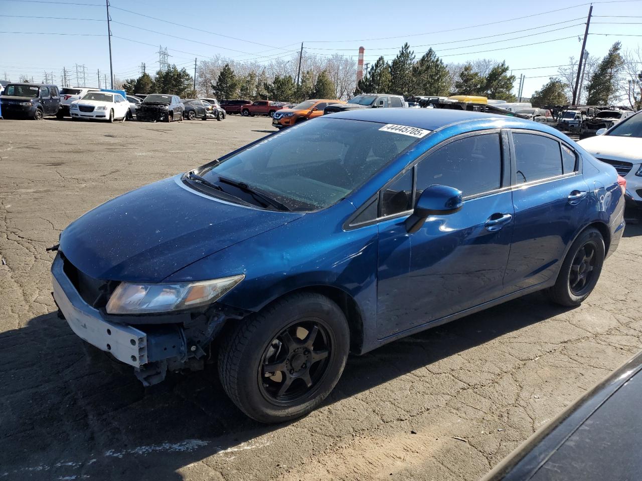 2013 Honda Civic VIN 2HGFB2F55DH585275