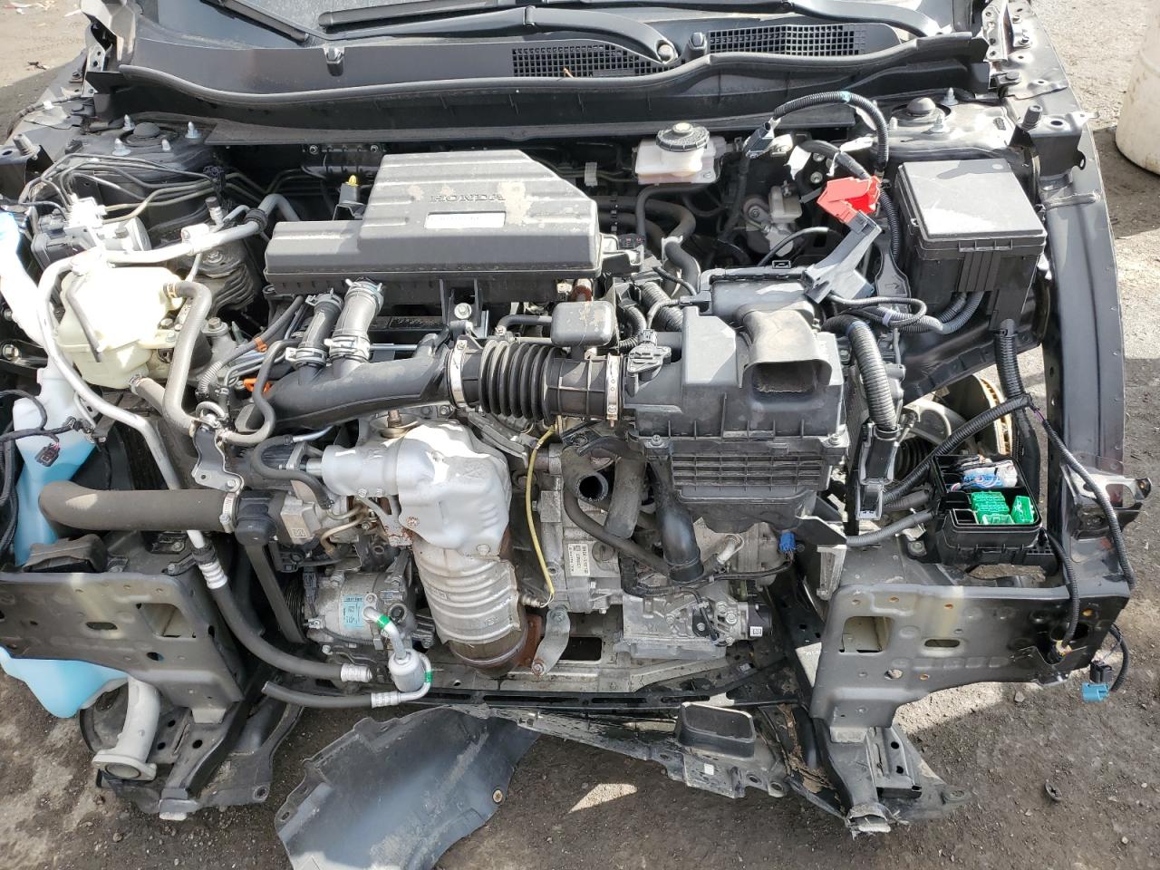 2020 Honda CR-V VIN 2HKRW2H5XLH641570 Copart auction photo, vandalism / stripped damage thumbnail 12