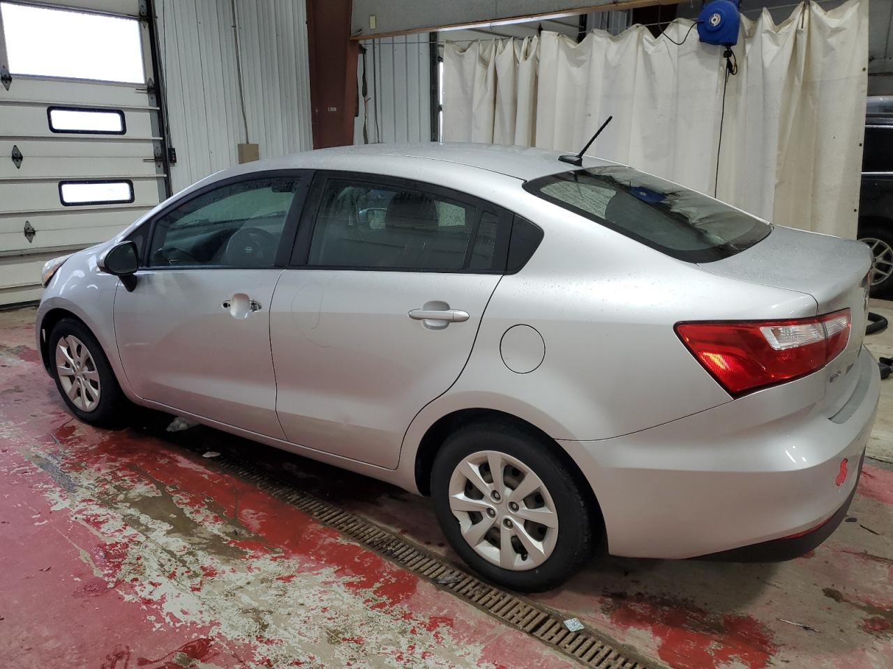 2017 KIA Rio VIN KNADM4A36H6013301 Copart auction photo, all over damage thumbnail 2