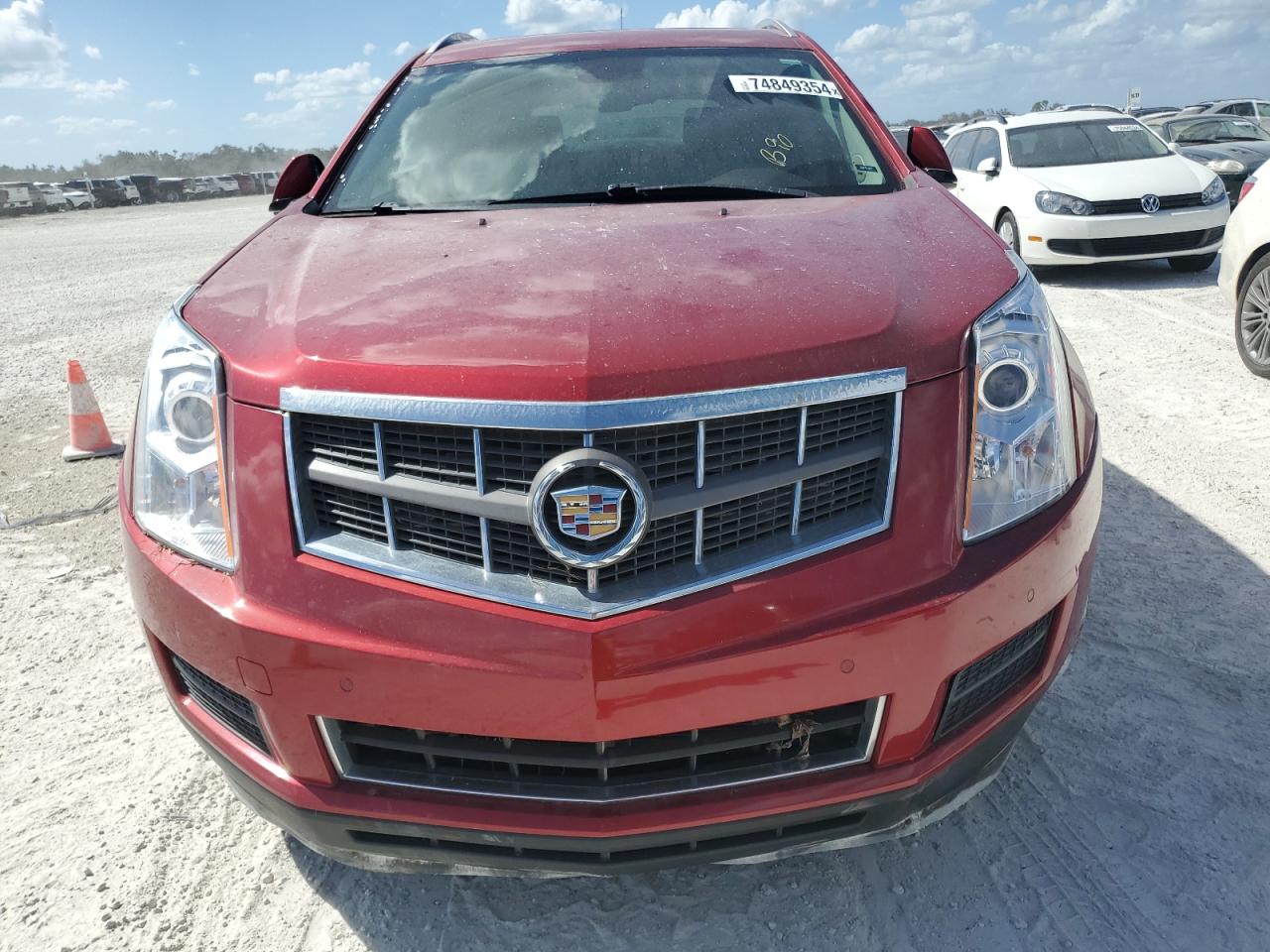 2012 Cadillac SRX VIN 3GYFNAE38CS604181 Copart auction photo, water/flood damage thumbnail 5