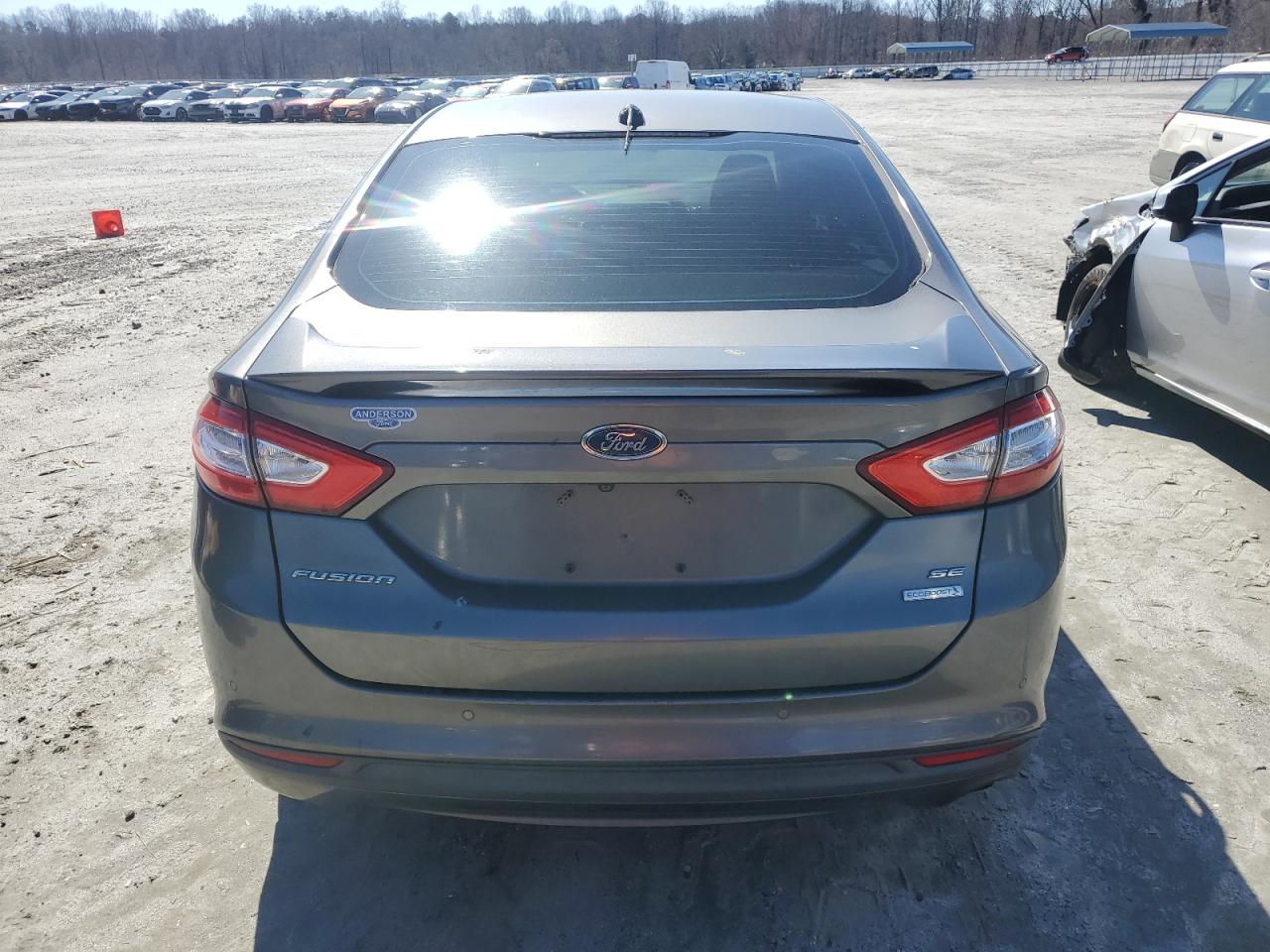 2013 Ford Fusion VIN 3FA6P0HR6DR337275 Copart auction photo, front end damage thumbnail 6