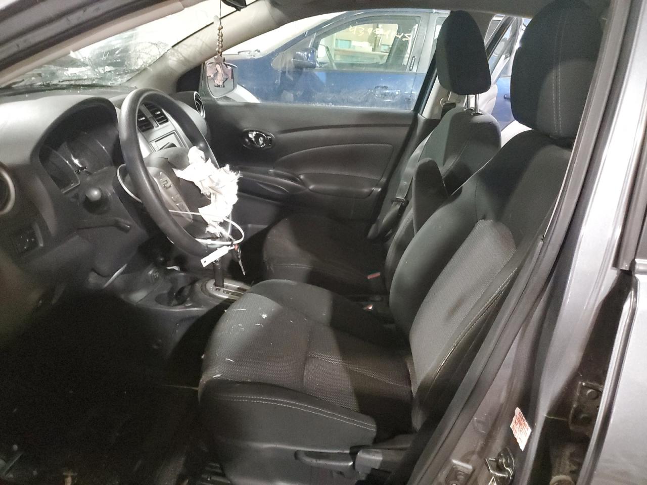 2019 Nissan Versa VIN 3N1CN7AP7KL859601 Copart auction photo, front end / undercarriage damage thumbnail 7