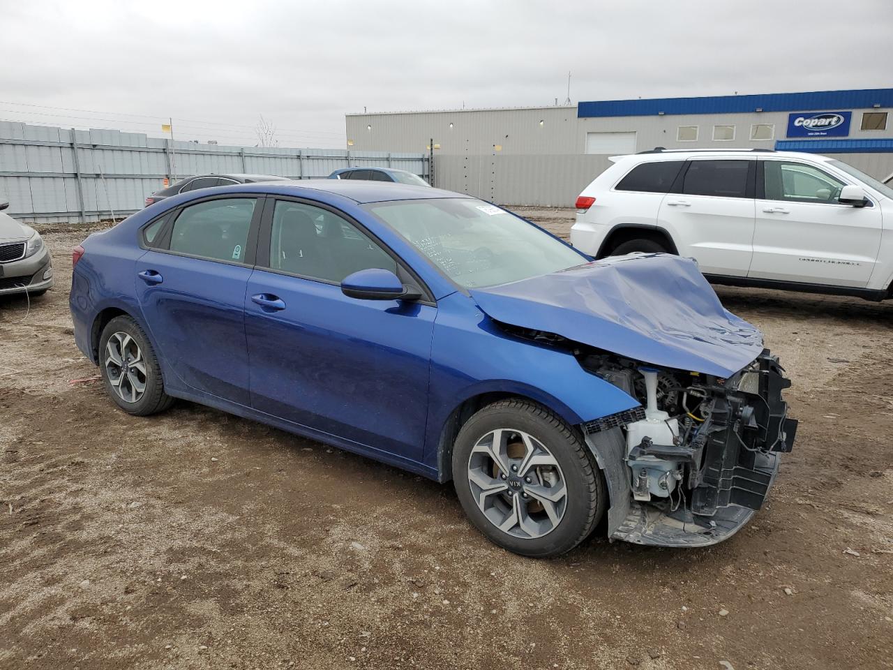 2021 KIA Forte VIN 3KPF24AD1ME330160 Copart auction photo, front end damage thumbnail 4