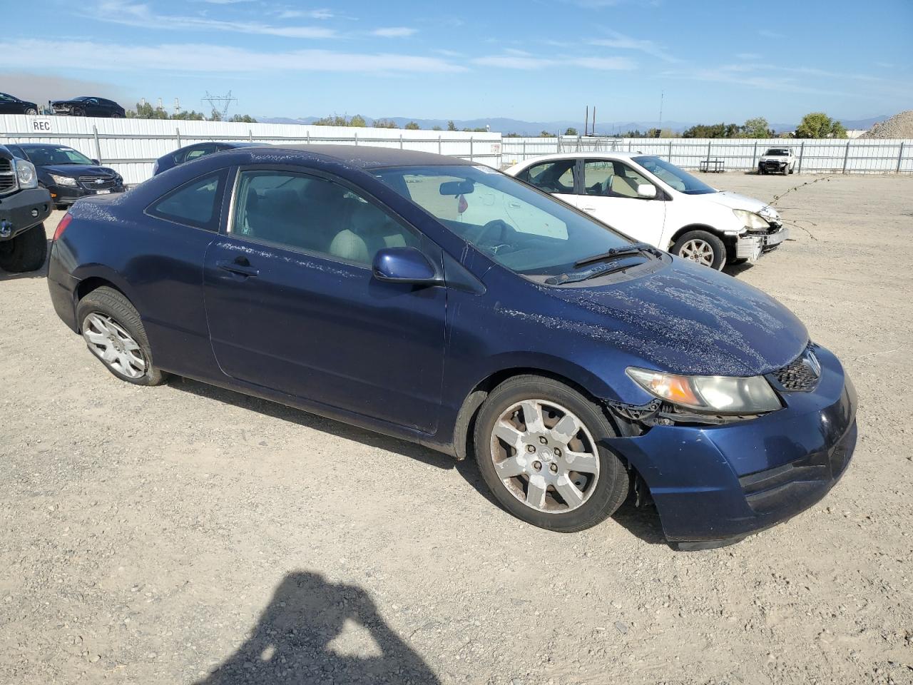 2009 Honda Civic VIN 2HGFG12679H507047 Copart auction photo, side / rear end damage thumbnail 4