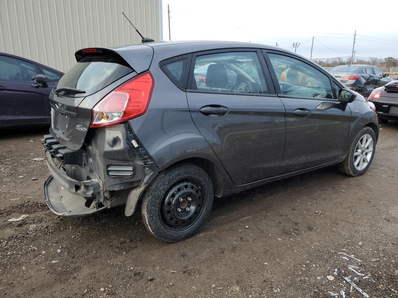 2019 Ford Fiesta VIN 3FADP4EJ3KM106793 Copart auction photo, rear end / side damage thumbnail 3