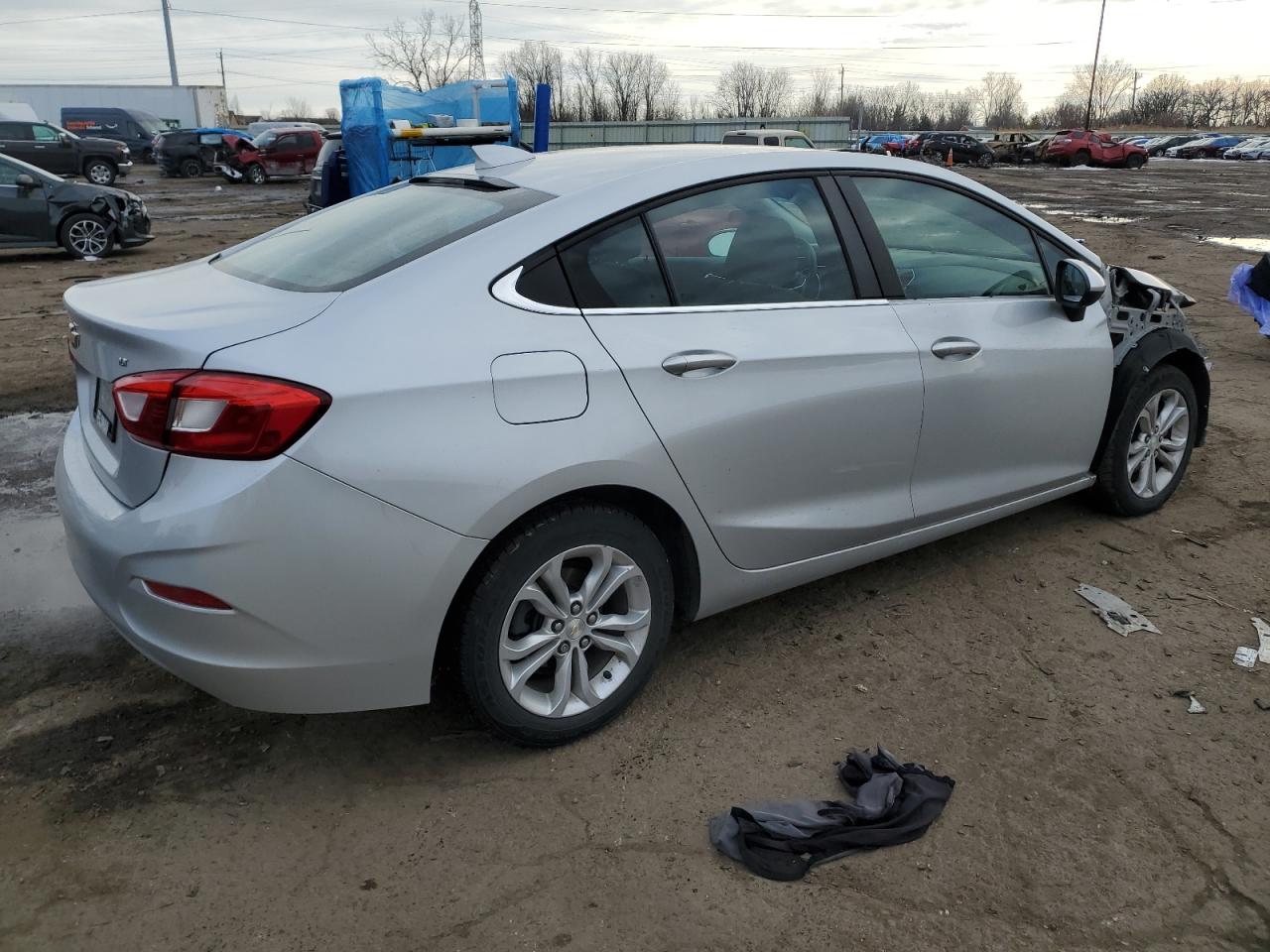 2019 Chevrolet Cruze VIN 1G1BE5SM4K7126176 Copart auction photo, front end damage thumbnail 3