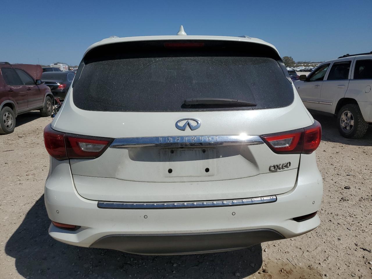 2017 Infiniti QX60 VIN 5N1DL0MM1HC521627 Copart auction photo, front end / minor dent/scratches damage thumbnail 6