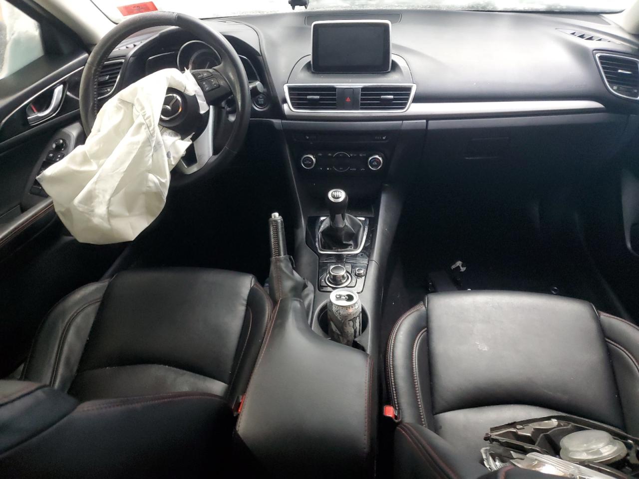 2015 Mazda 3 VIN JM1BM1L30F1259969 Copart auction photo, front end / minor dent/scratches damage thumbnail 8