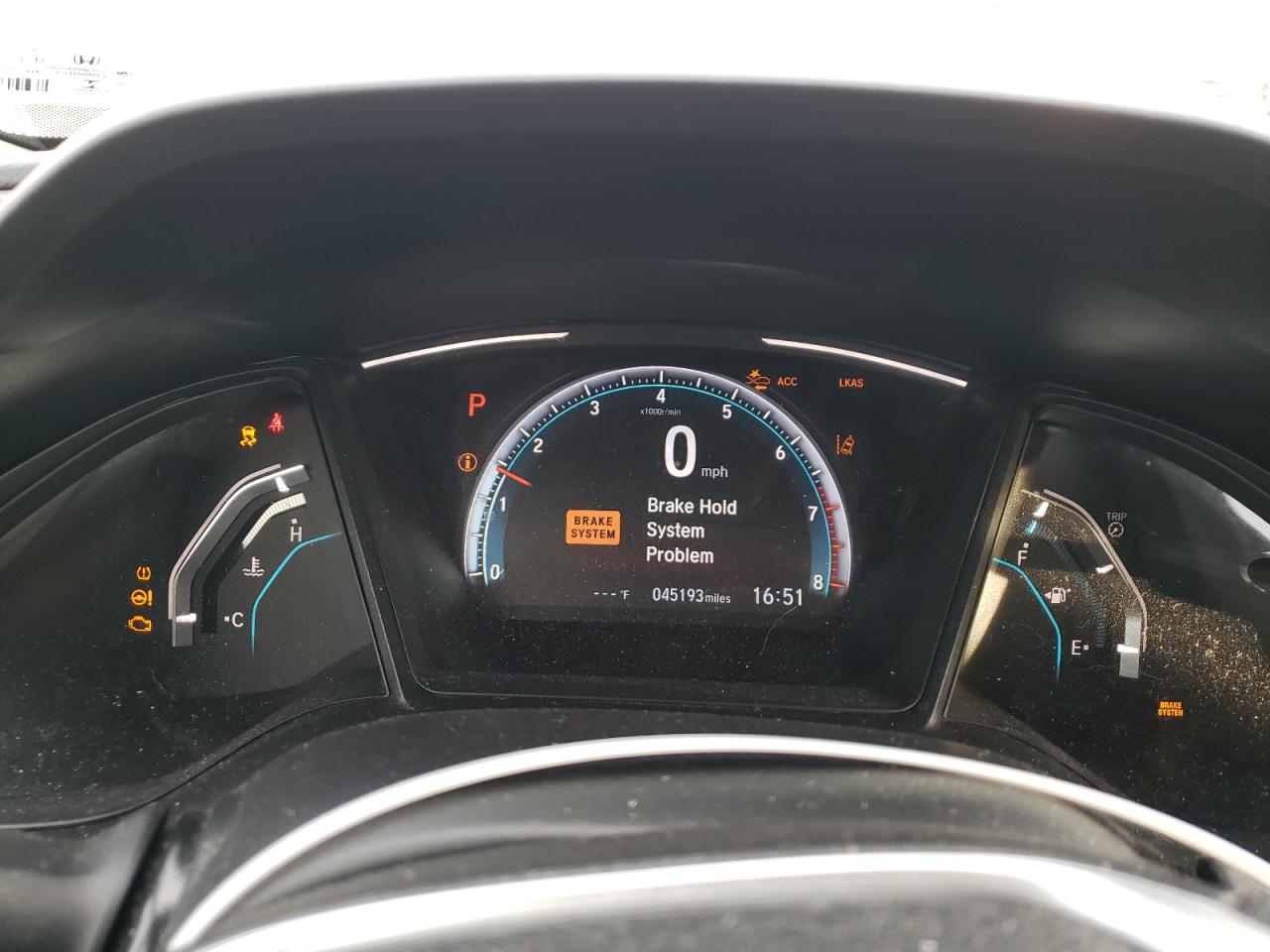2019 Honda Civic VIN 19XFC2F64KE018391 Copart auction photo, all over damage thumbnail 9