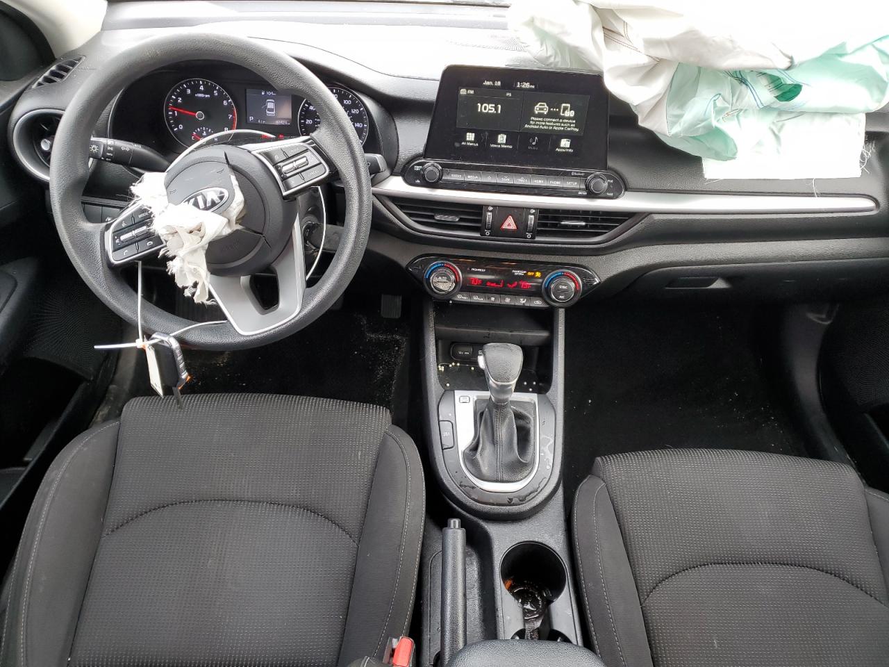 2019 KIA Forte VIN 3KPF24AD4KE044249 Copart auction photo, all over damage thumbnail 8