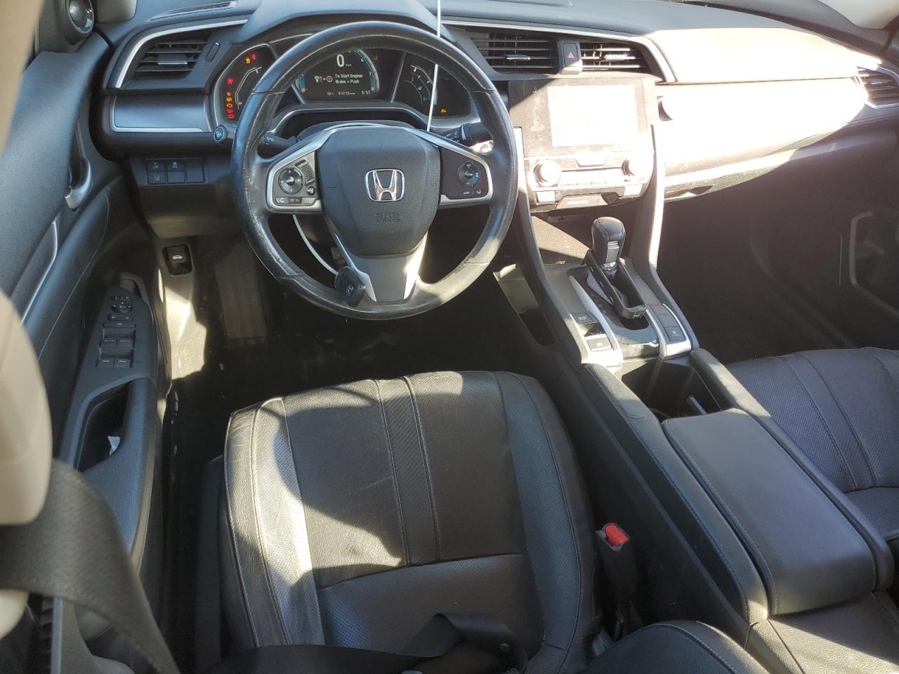 2017 Honda Civic VIN 2HGFC1F92HH651166 Copart auction photo, front end / rear end damage thumbnail 8