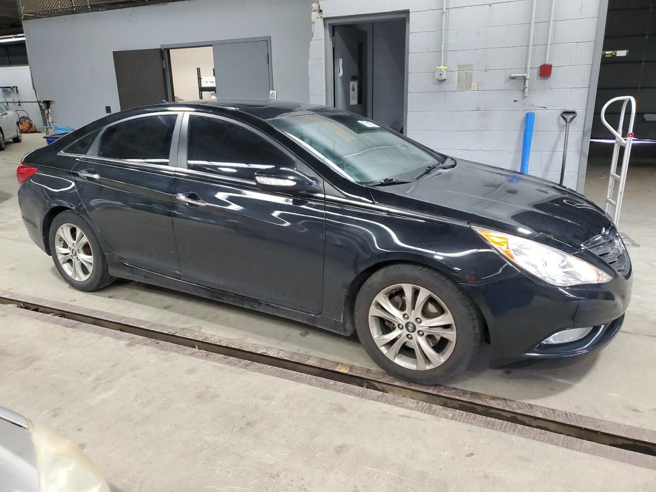 2011 Hyundai Sonata VIN 5NPEC4AC3BH010878 Copart auction photo, side / mechanical damage thumbnail 4