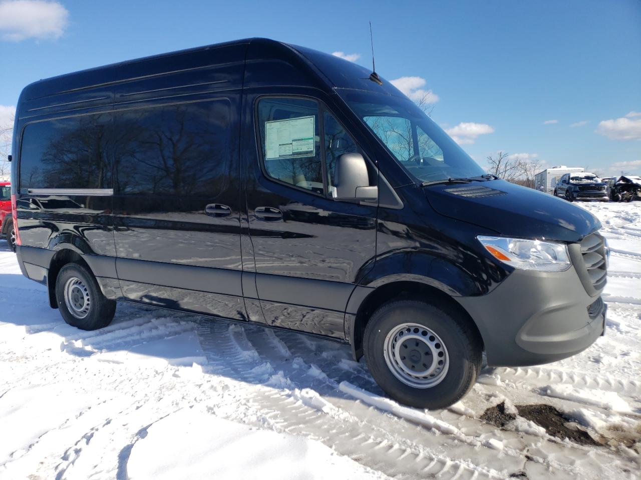 2024 Mercedes-Benz Sprinter VIN W1Y4NBHY7RT191884 Copart auction photo, water/flood damage thumbnail 4