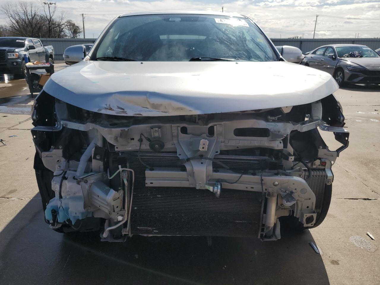 2020 Mitsubishi Outlander VIN JA4AP4AU0LU022998 Copart auction photo, front end damage thumbnail 5