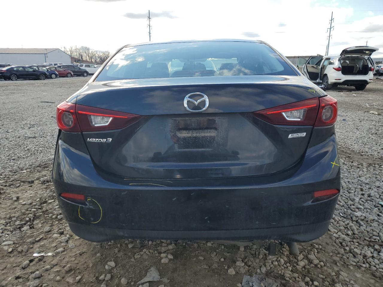 2014 Mazda 3 VIN 3MZBM1U73EM116627 Copart auction photo, front end damage thumbnail 6