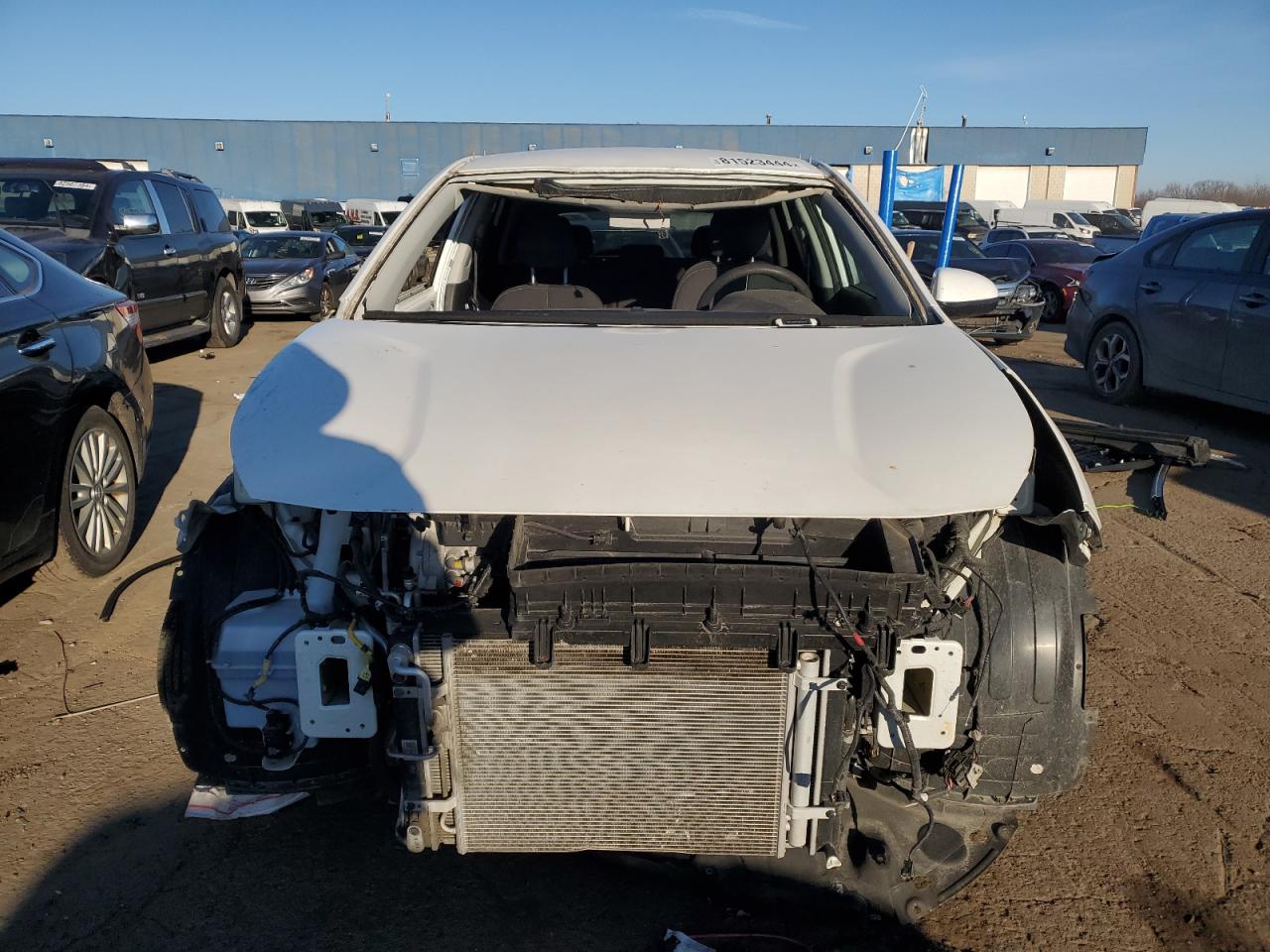 2019 KIA Niro VIN KNDCB3LC6K5349488 Copart auction photo, front end / side damage thumbnail 5