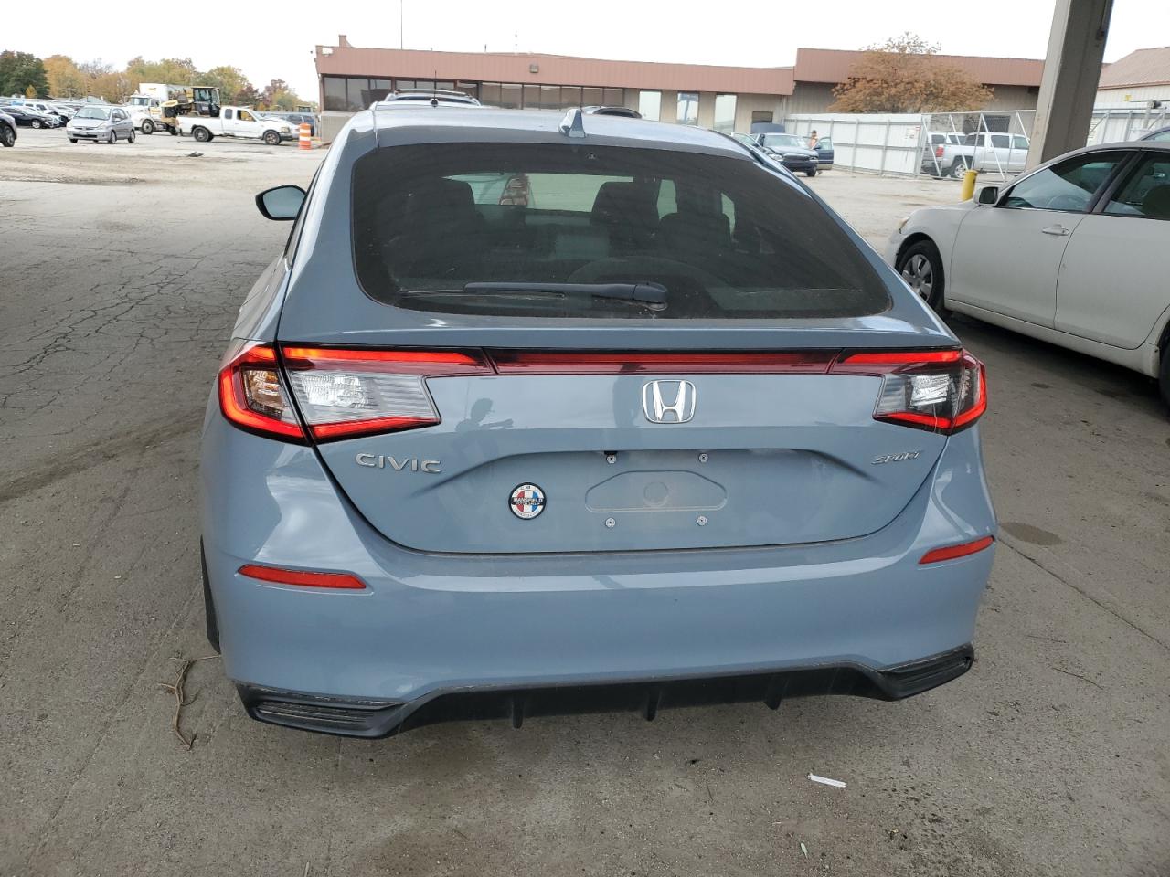 2023 Honda Civic VIN 19XFL2H86PE000576 Copart auction photo, side damage thumbnail 6