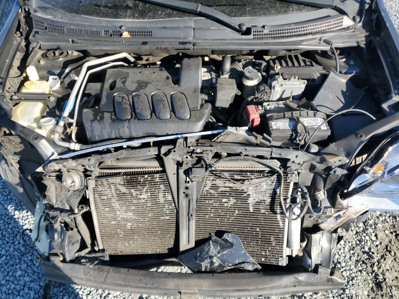 2011 Nissan Sentra VIN 3N1AB6AP9BL643601 Copart auction photo, front end damage thumbnail 12