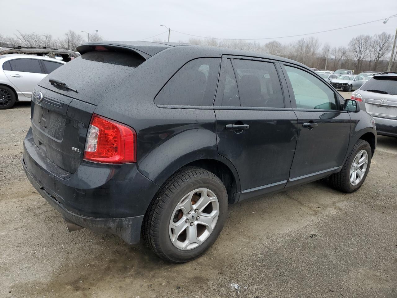 2014 Ford Edge VIN 2FMDK3JC8EBB67777 Copart auction photo, front end damage thumbnail 3