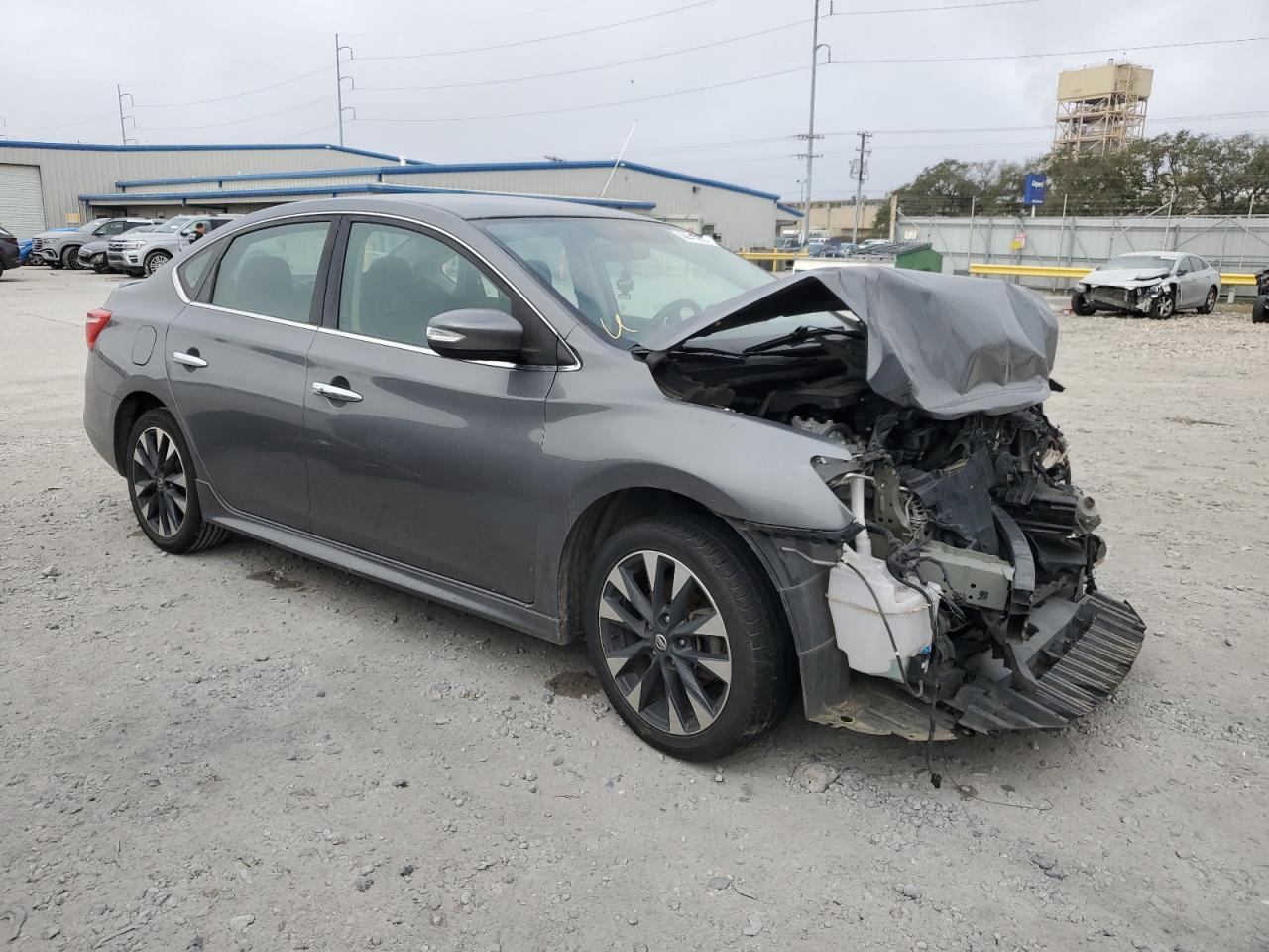 2017 Nissan Sentra VIN 3N1AB7AP5HY388608 Copart auction photo, front end / front end damage thumbnail 4
