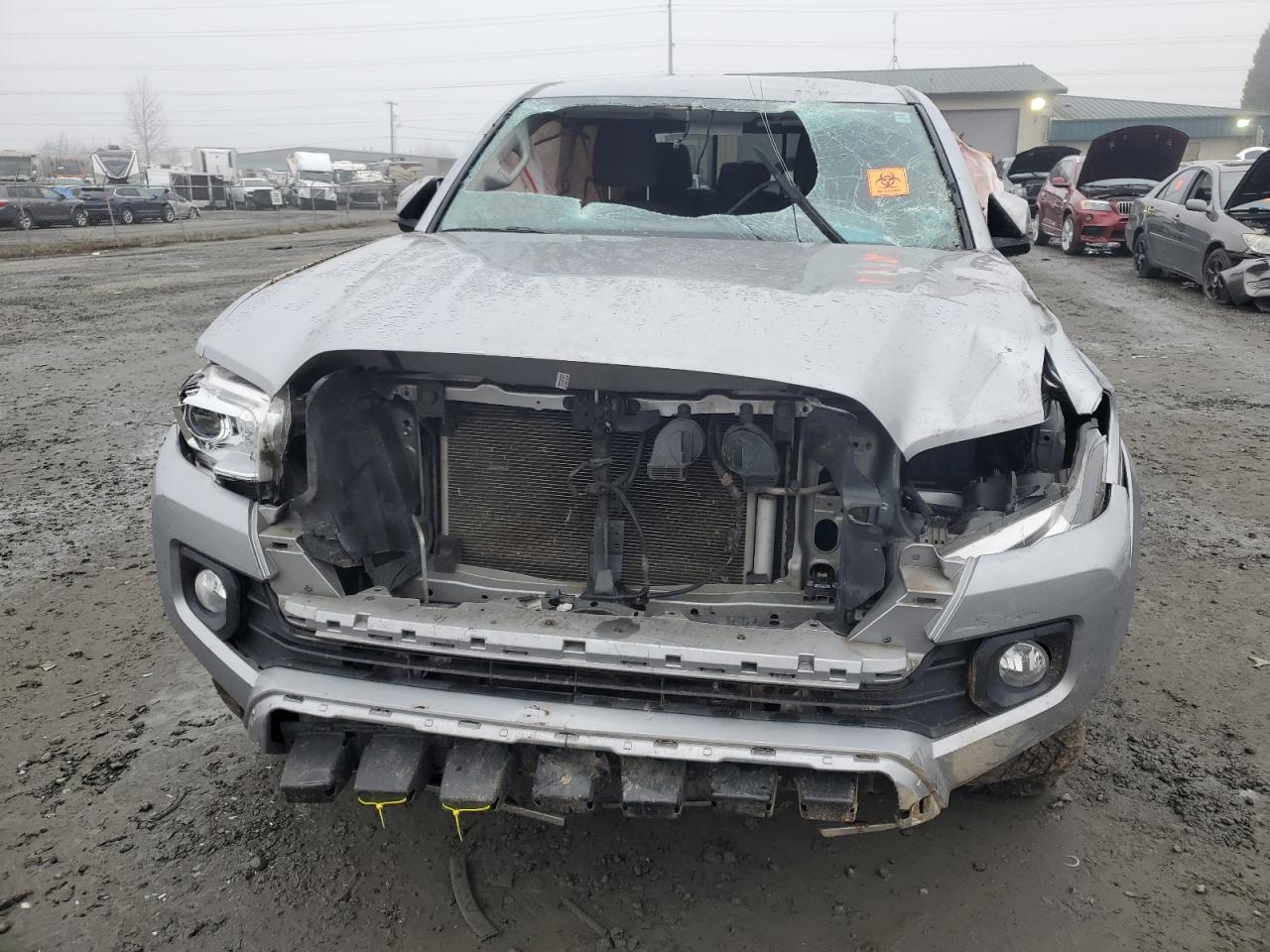 2021 Toyota Tacoma VIN 5TFAZ5CN2MX105473 Copart auction photo, all over damage thumbnail 5