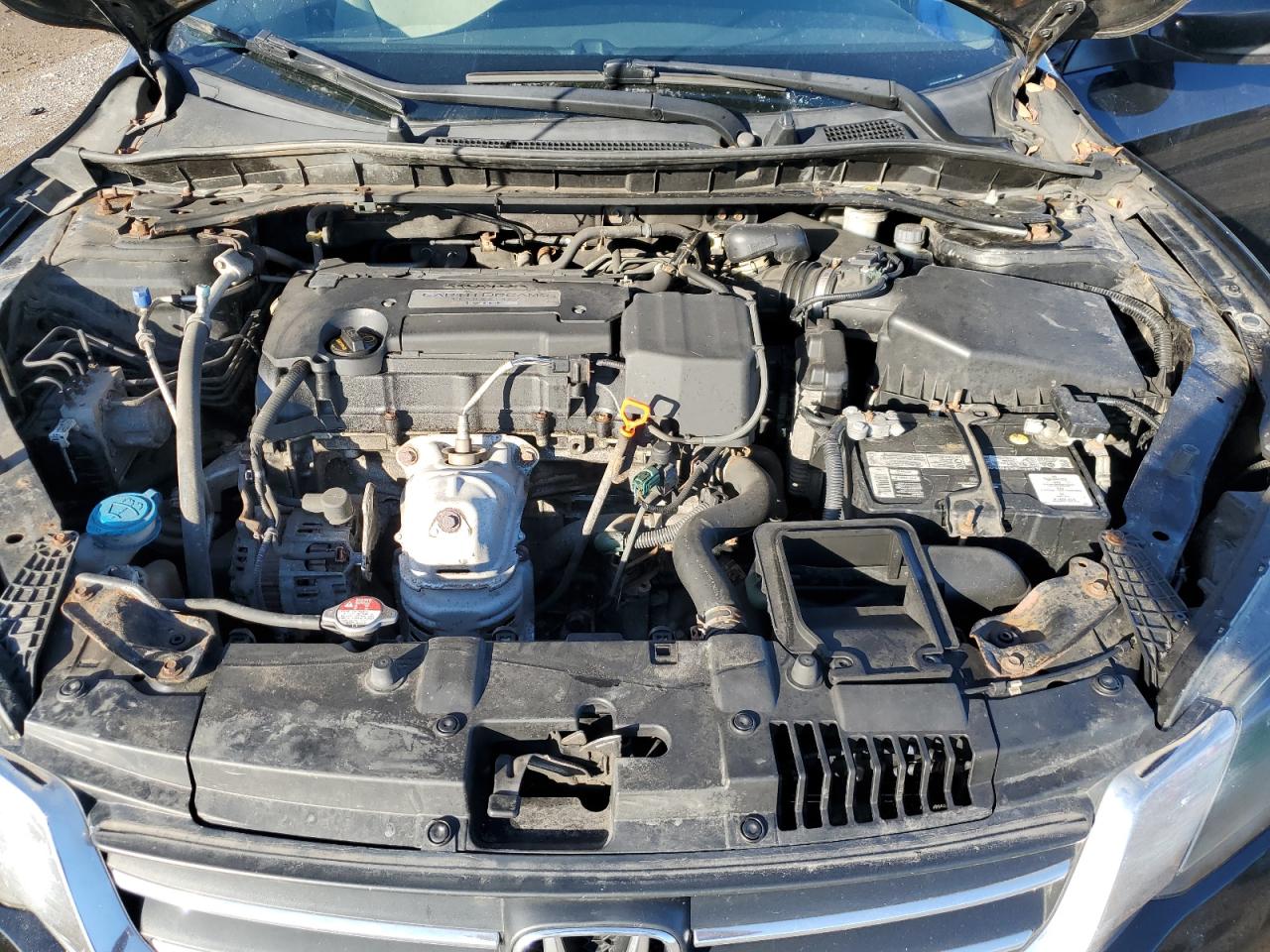 2014 Honda Accord VIN 1HGCR2E39EA808318 Copart auction photo, rear end / front end damage thumbnail 11