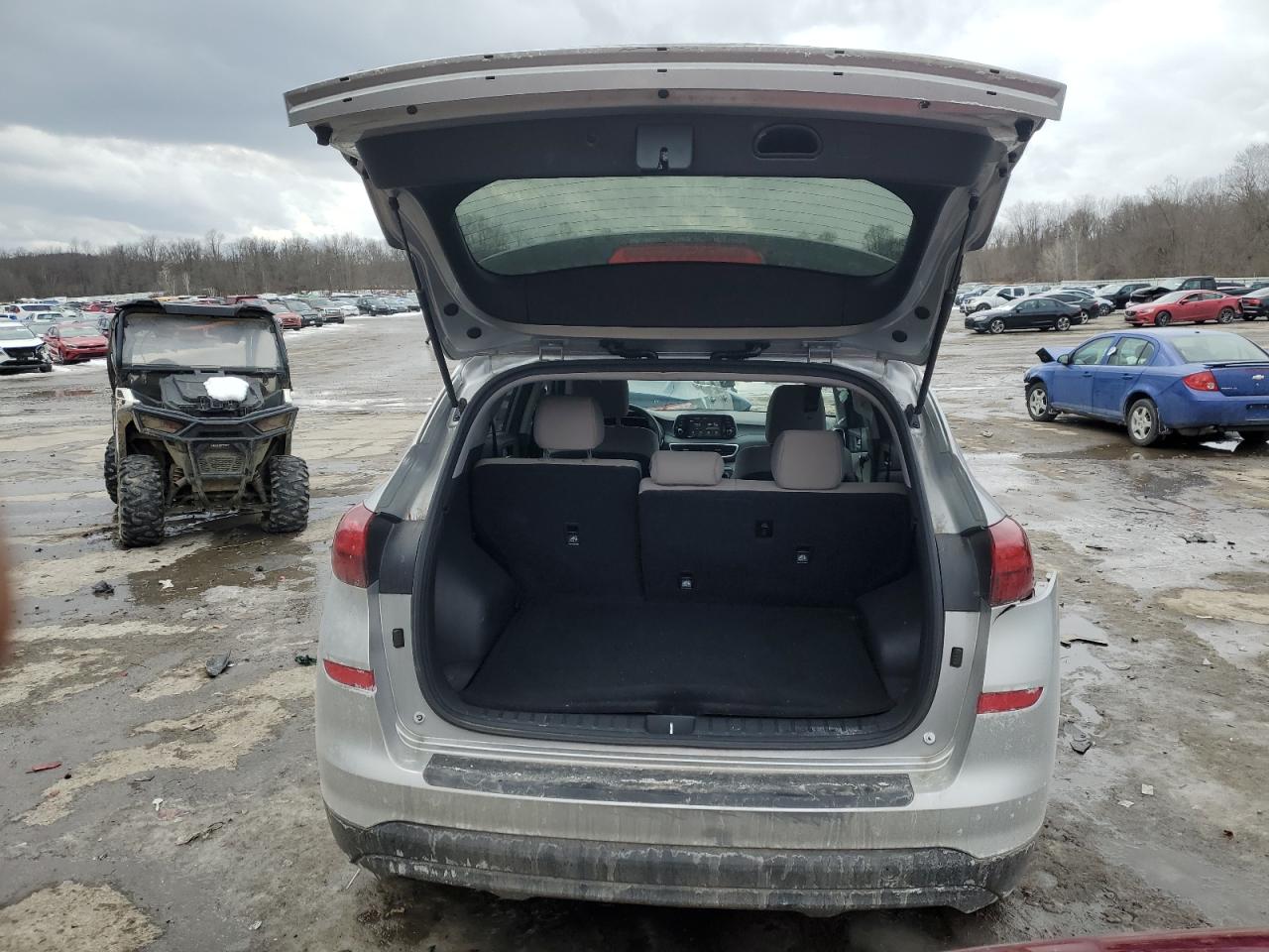2020 Hyundai Tucson VIN KM8J2CA41LU242533 Copart auction photo, rear end damage thumbnail 6