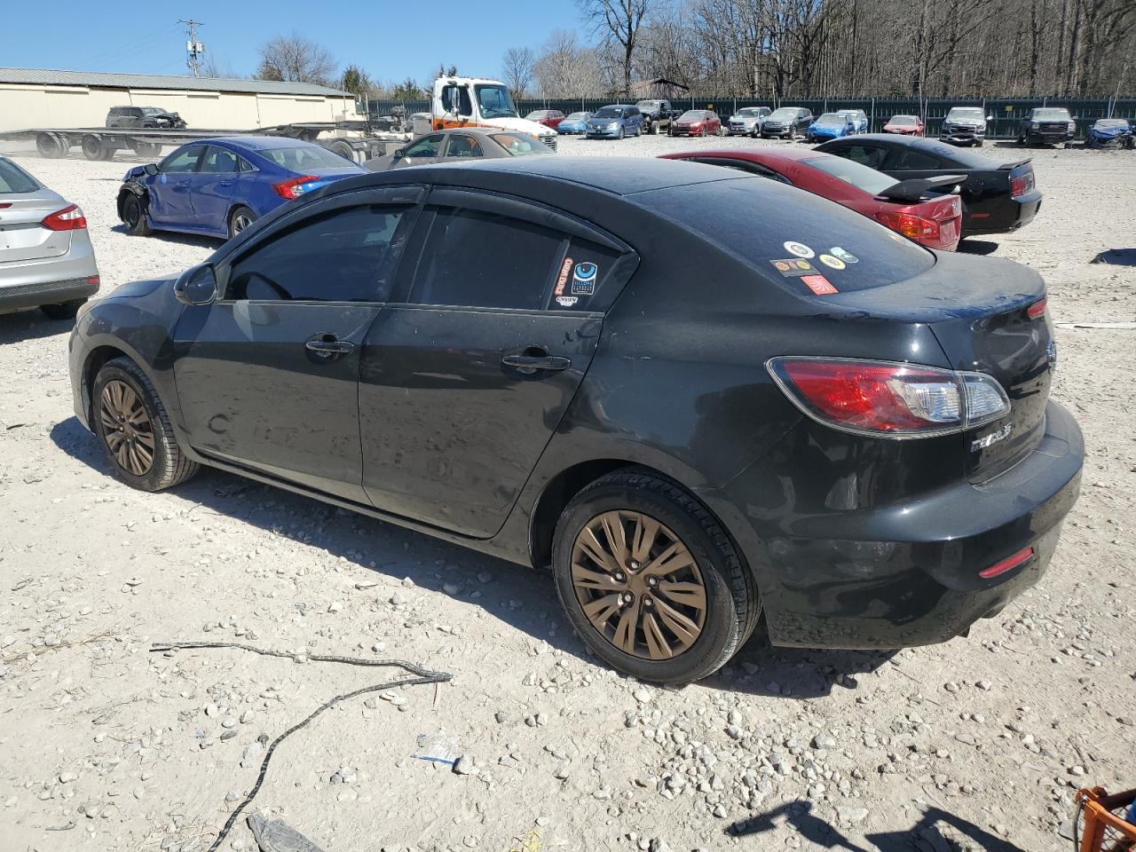 2013 Mazda 3 VIN JM1BL1TG9D1851051 Copart auction photo, all over damage thumbnail 2